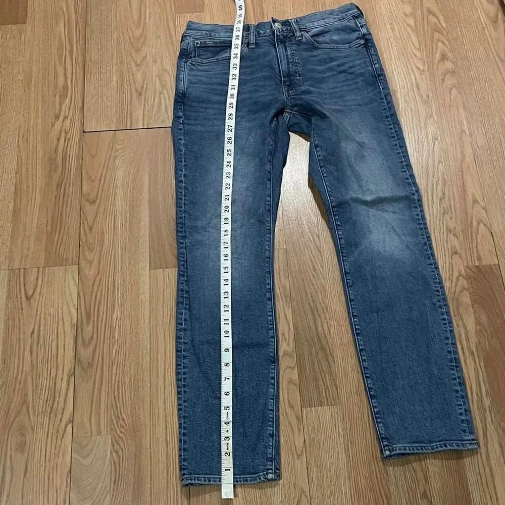 J.CREW Mens 30x30 (30x29) 484 Slim Tapered Jeans Medium Blue Denim Classic